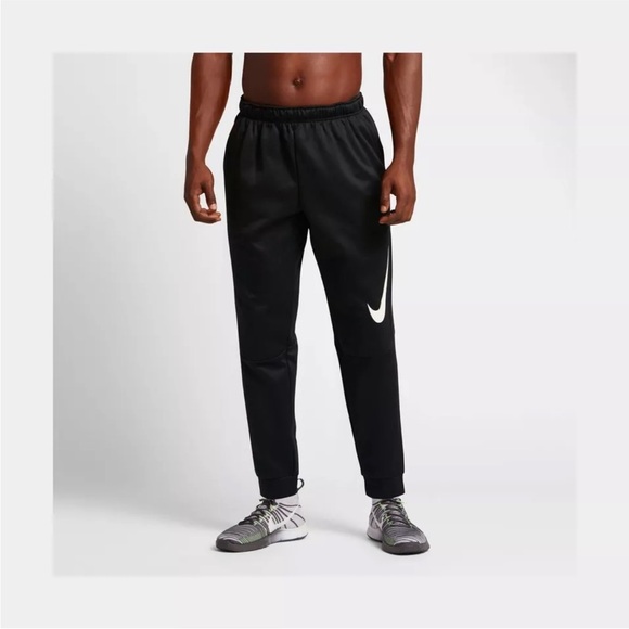 Nike Men's Therma Fit Graphic Tapered GX Swoosh Pants 800317-010 Size S - Picture 6 of 6